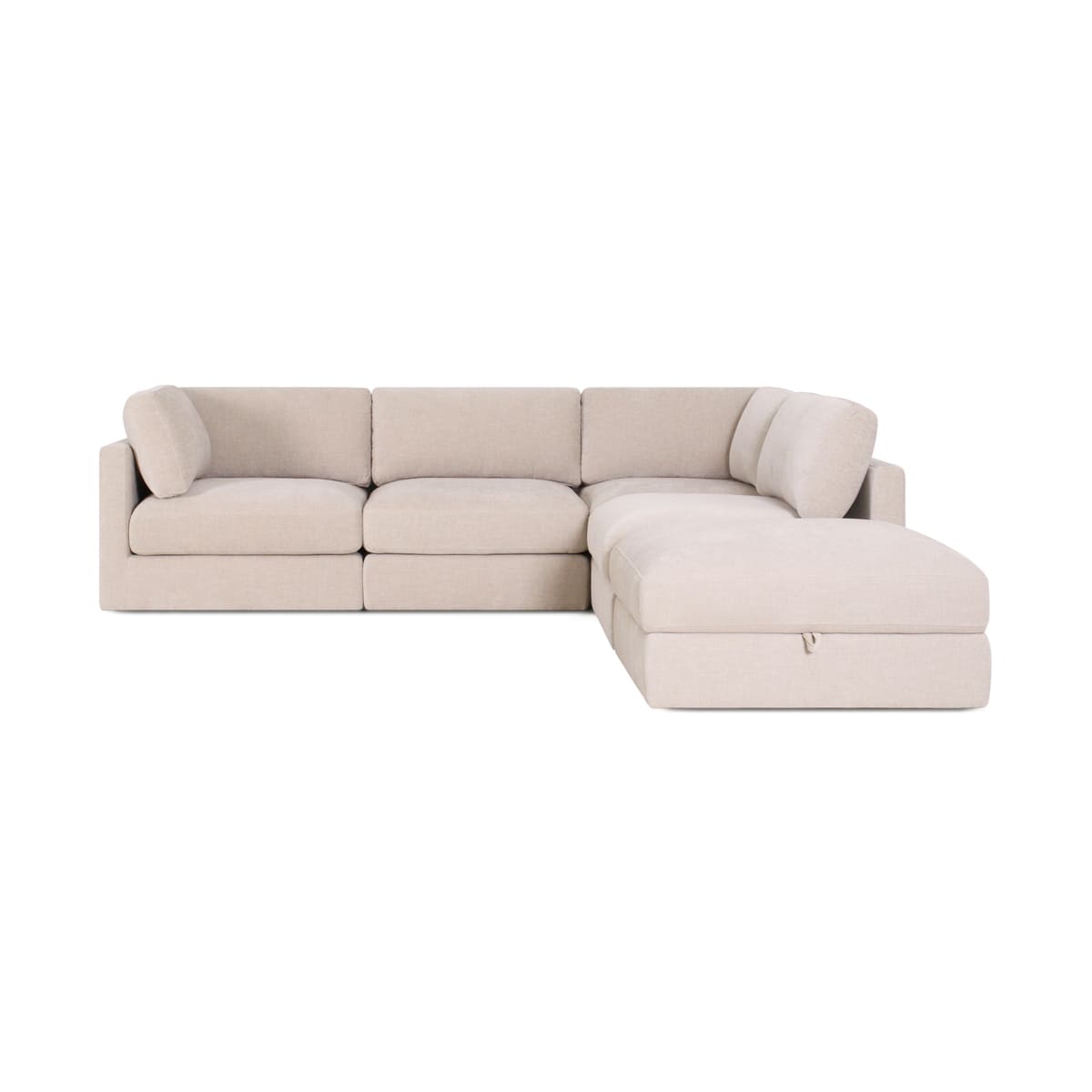 Haven 4-pc Modular Sofa W/Ottoman