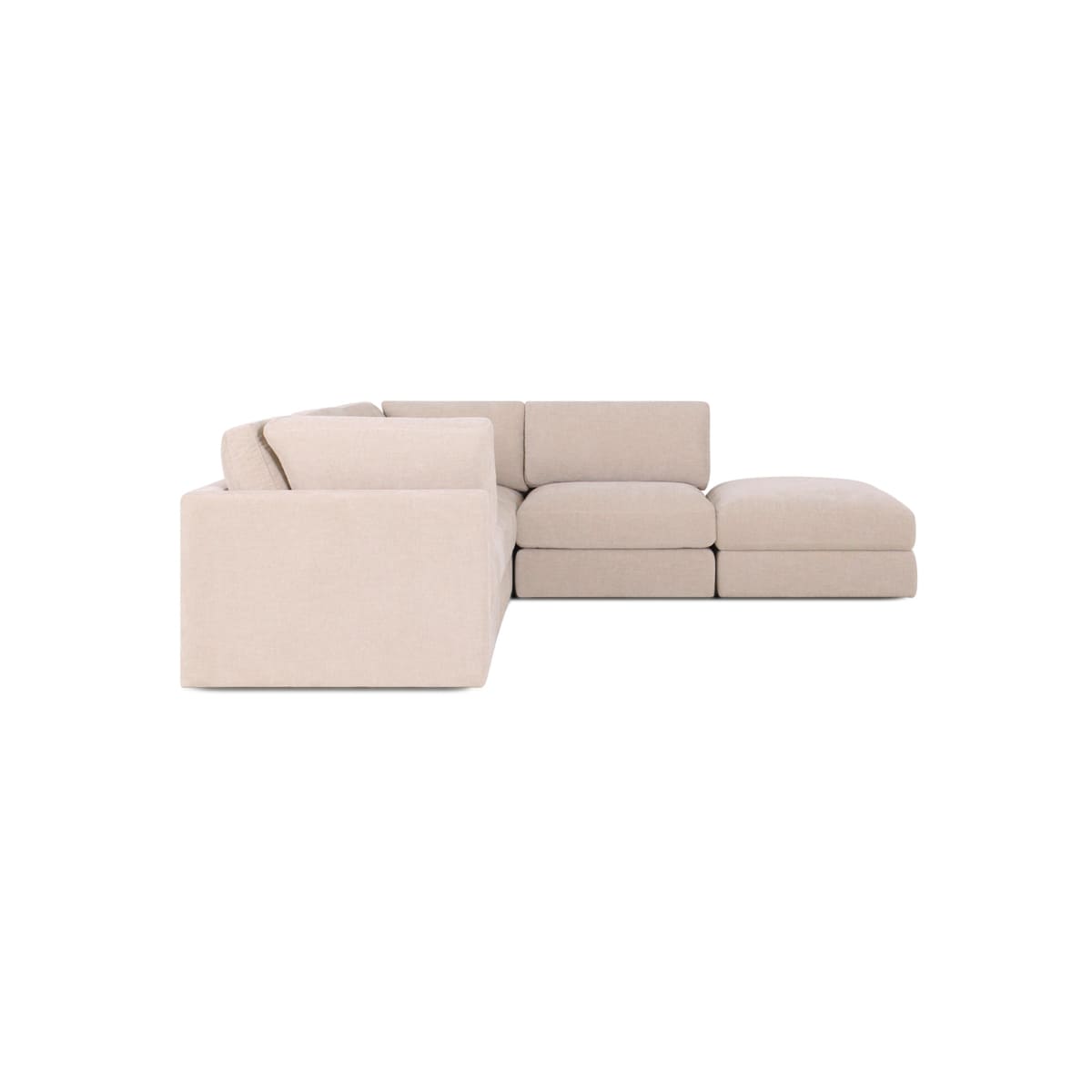 Haven 4-pc Modular Sofa W/Ottoman
