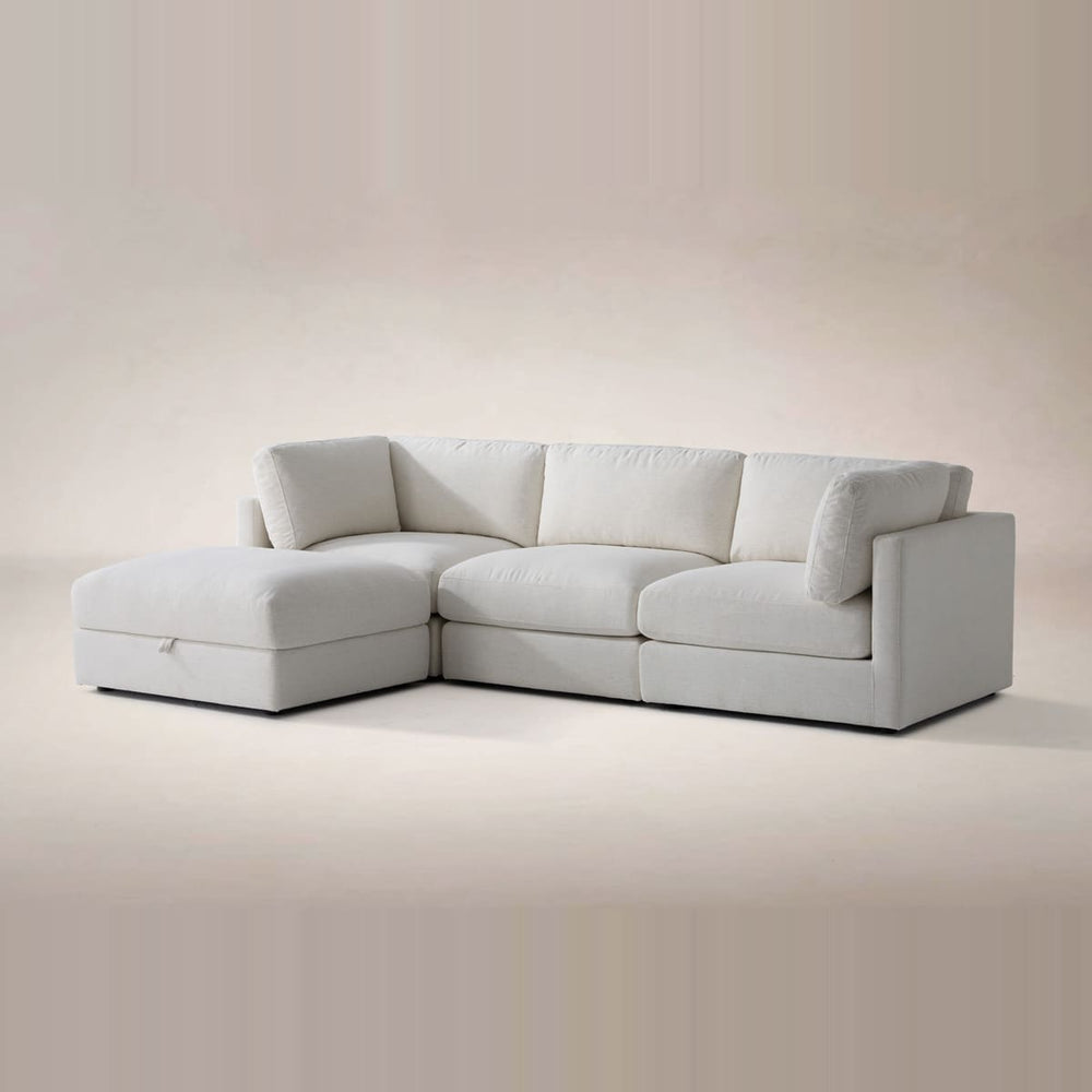 Haven 3-pc Modular Sofa W/Ottoman