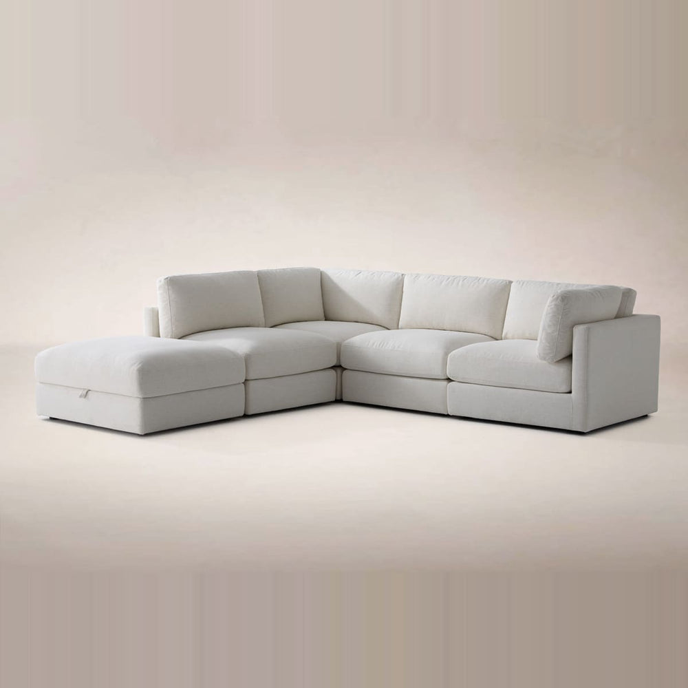 Haven 4-pc Modular Sofa W/Ottoman