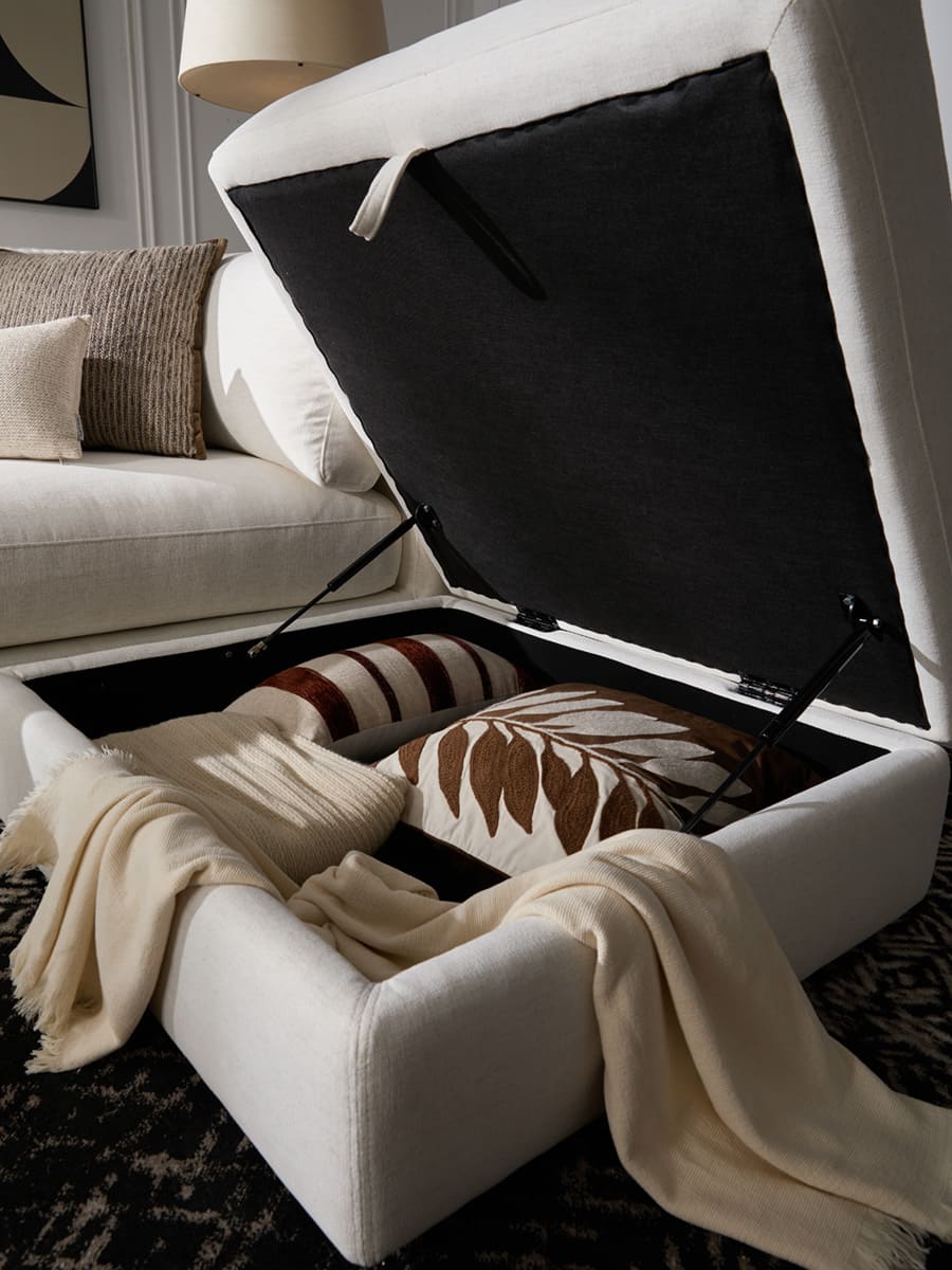 Haven 4-pc Modular Sofa W/Ottoman