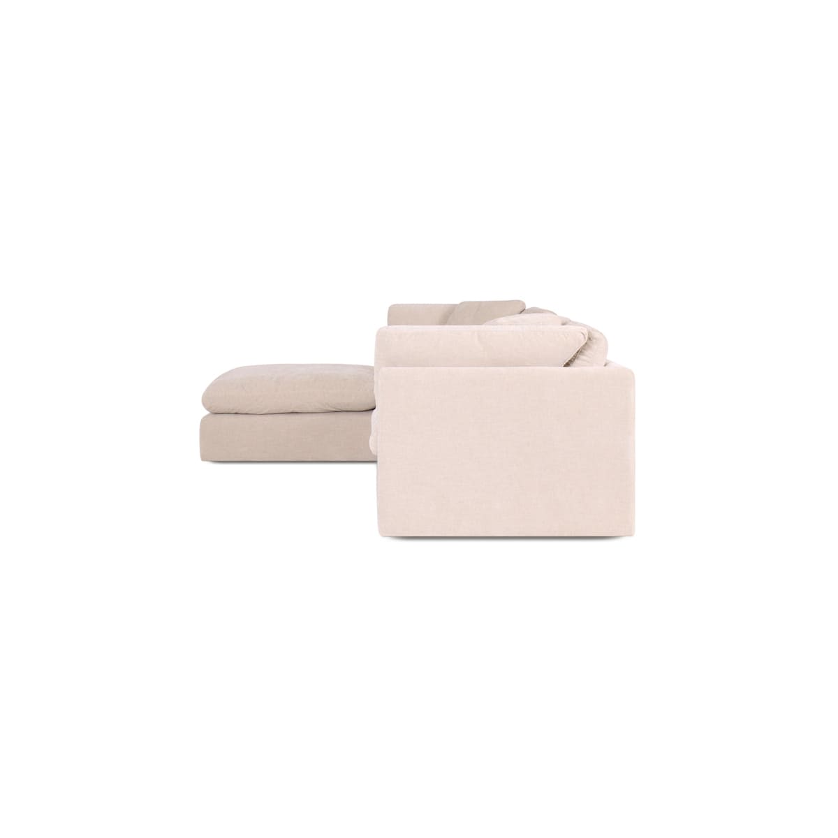 Hilton 3-pc Modular Sofa W/Ottoman