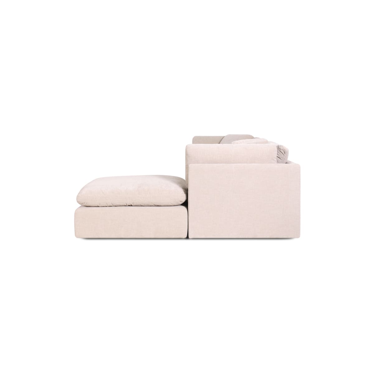 Hilton 3-pc Modular Sofa W/Ottoman