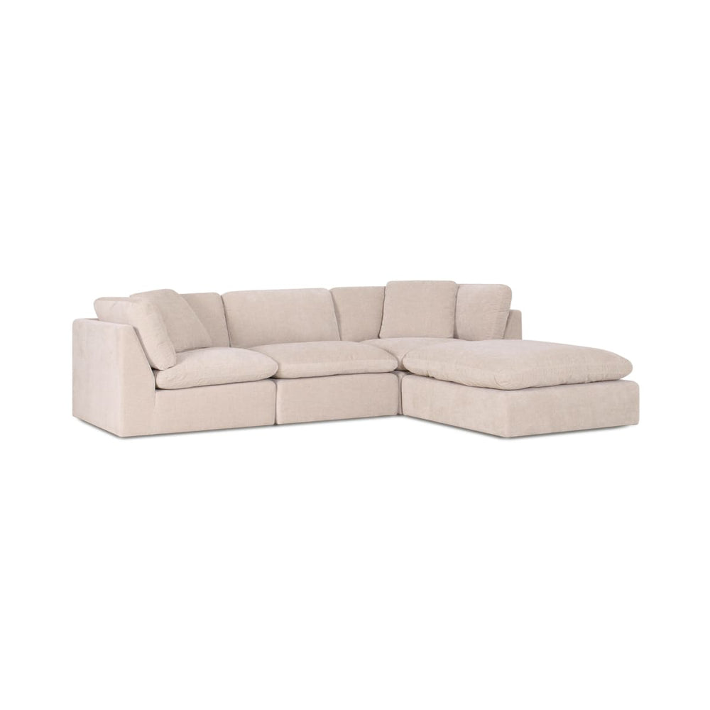 Hilton 3-pc Modular Sofa W/Ottoman