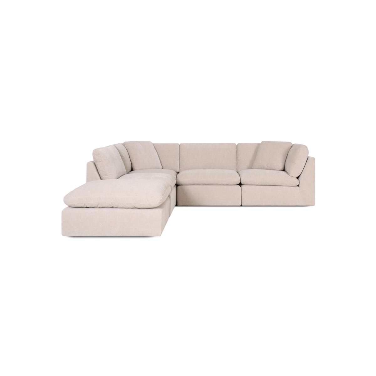 Hilton 4-pc Modular Sofa W/Ottoman