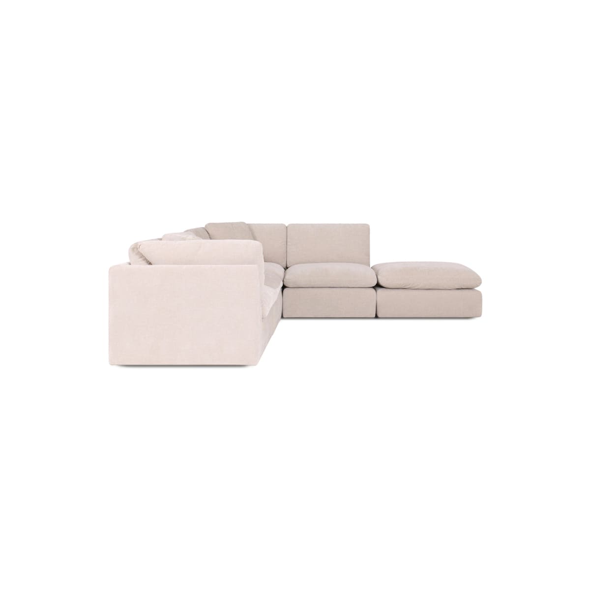 Hilton 4-pc Modular Sofa W/Ottoman