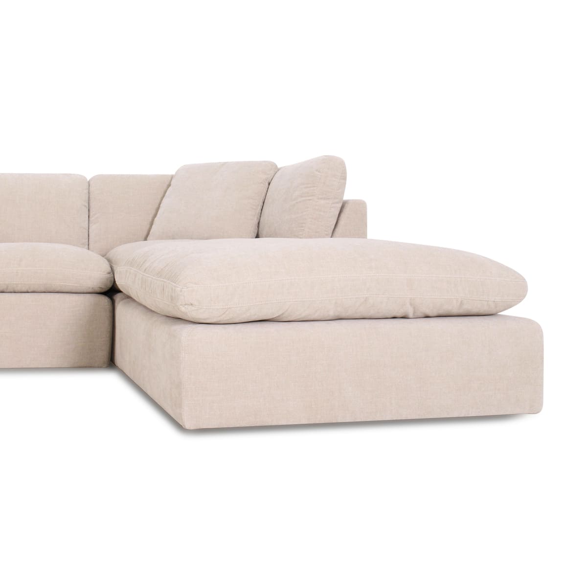 Hilton 3-pc Modular Sofa W/Ottoman