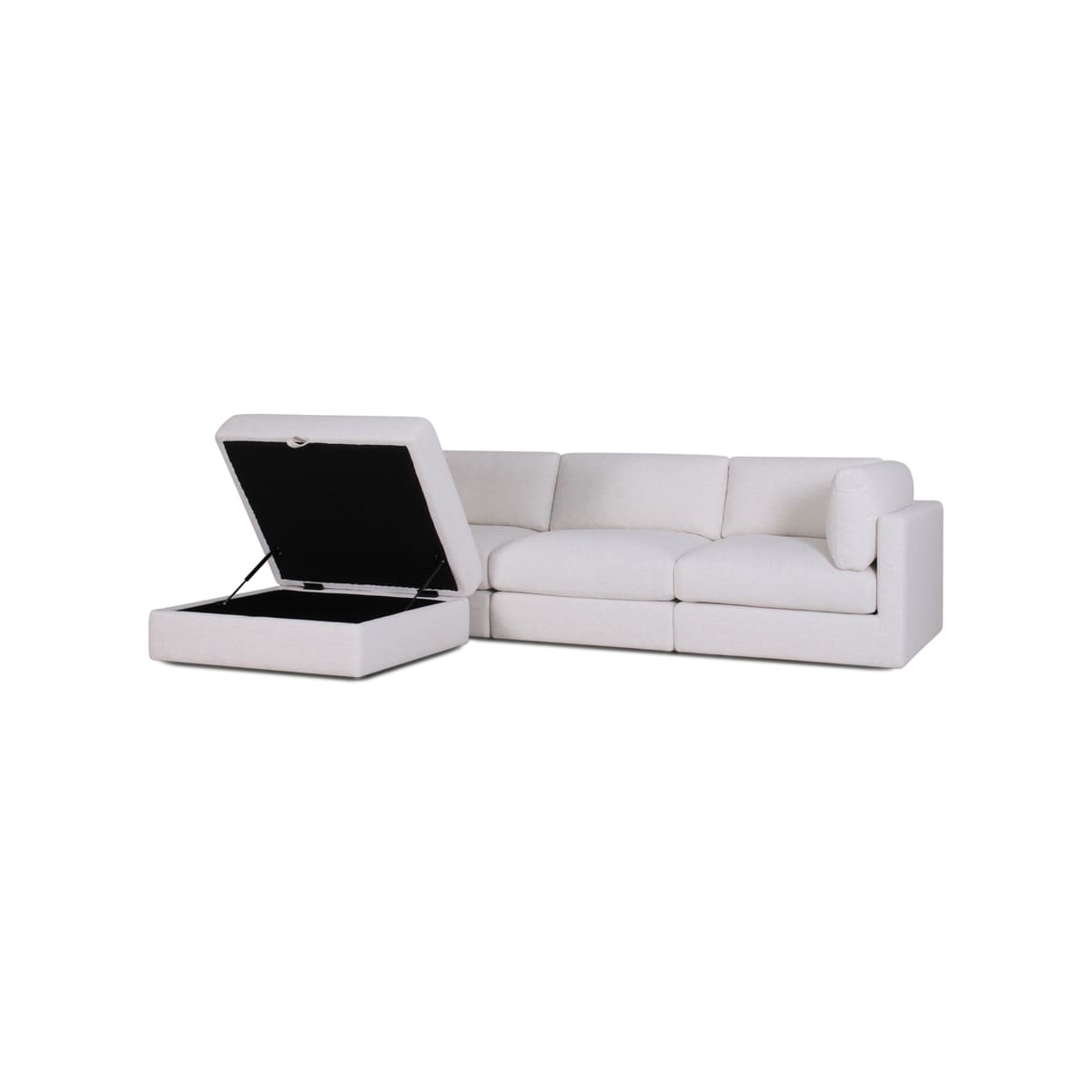 Haven 3-pc Modular Sofa W/Ottoman