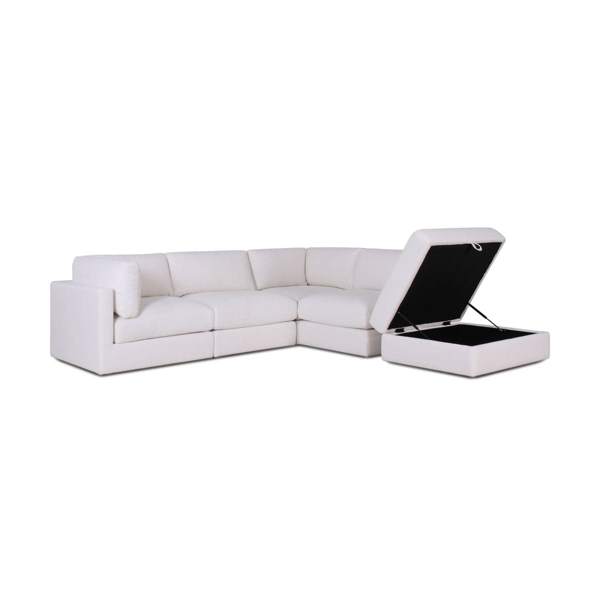 Haven 4-pc Modular Sofa W/Ottoman