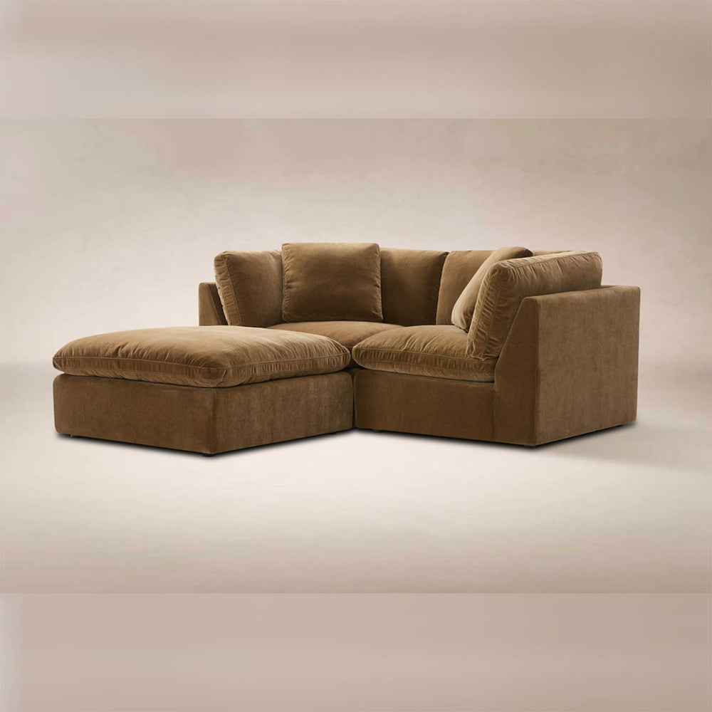 Hilton 2-pc Modular Sofa W/Ottoman