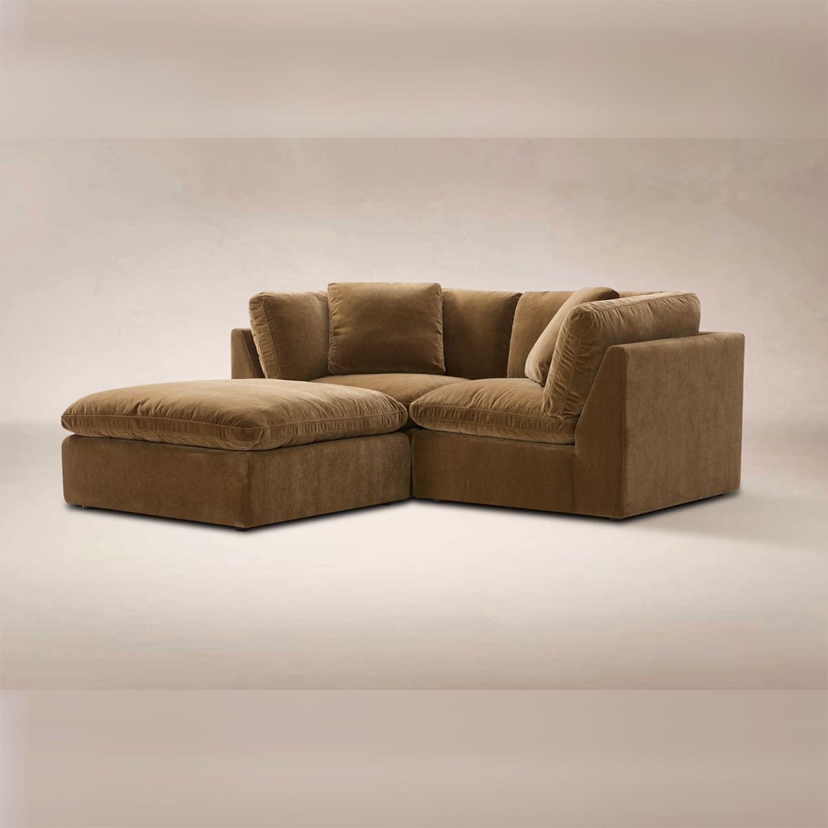 Hilton 2-pc Modular Sofa W/Ottoman