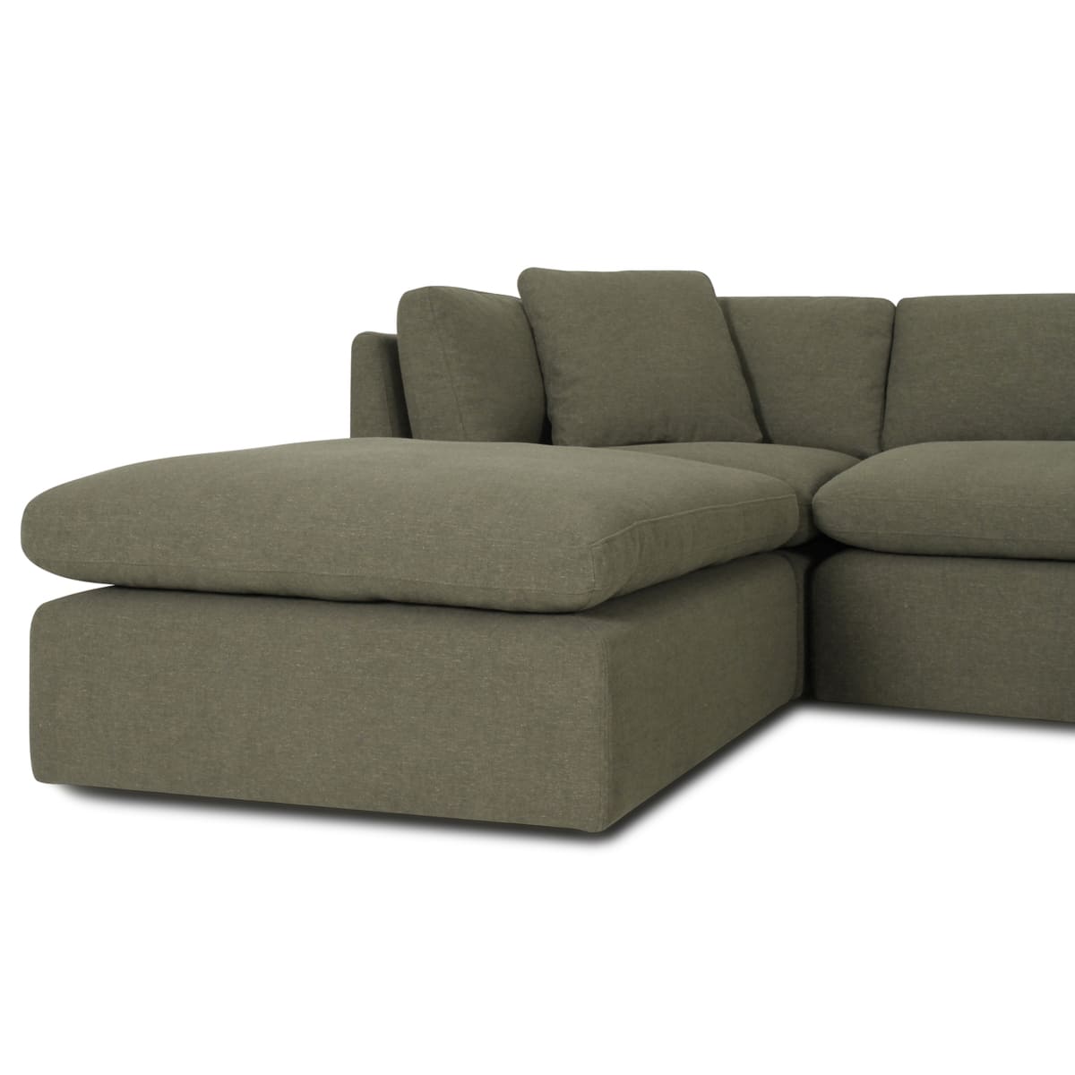 Hilton 3-pc Modular Sofa W/Ottoman