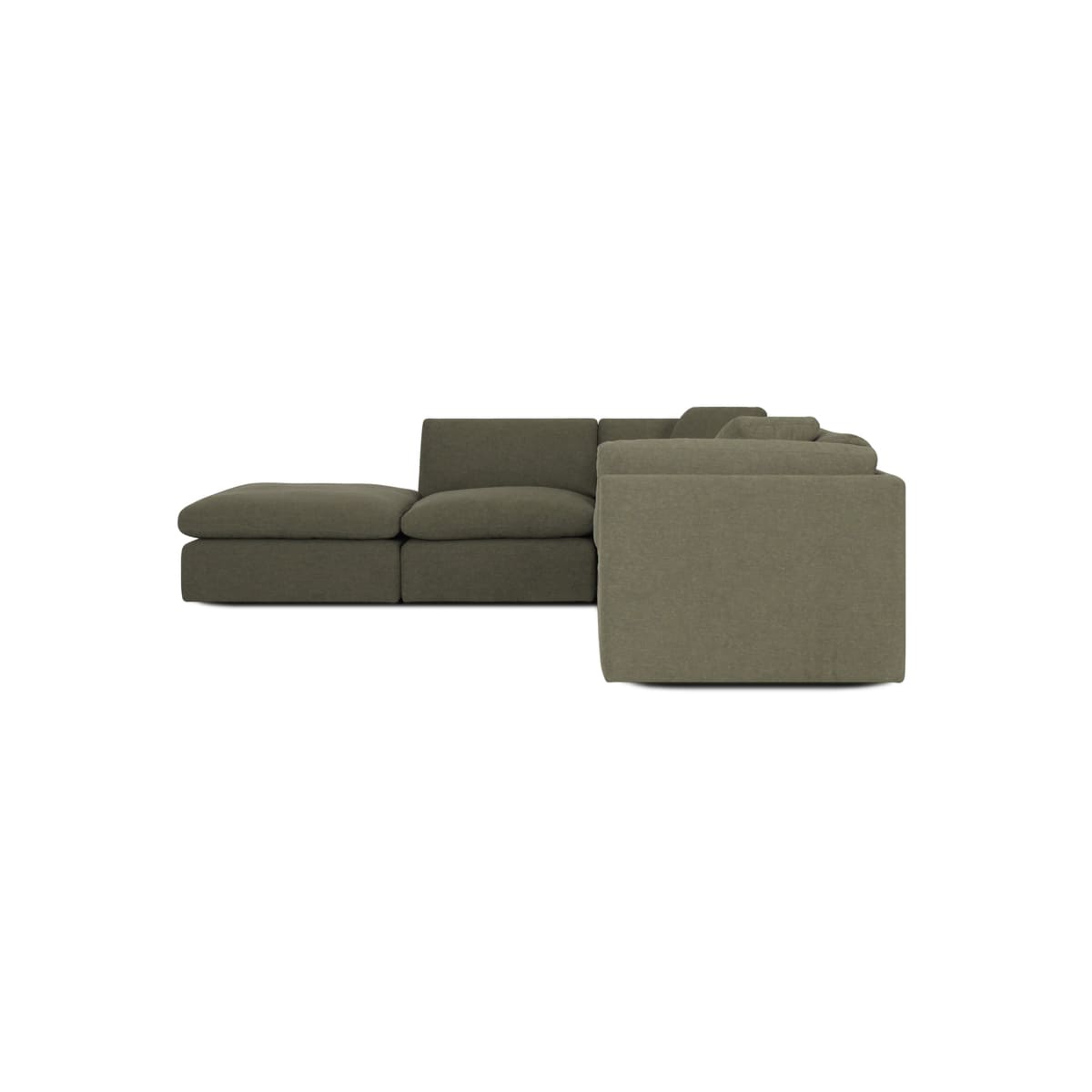 Hilton 4-pc Modular Sofa W/Ottoman