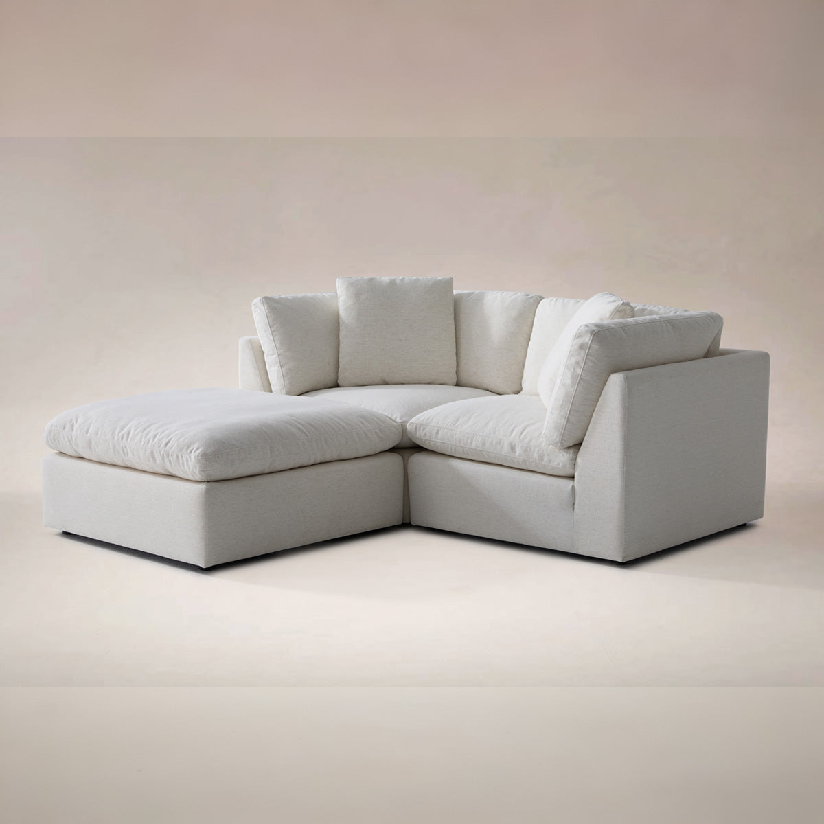 Hilton 2-pc Modular Sofa W/Ottoman