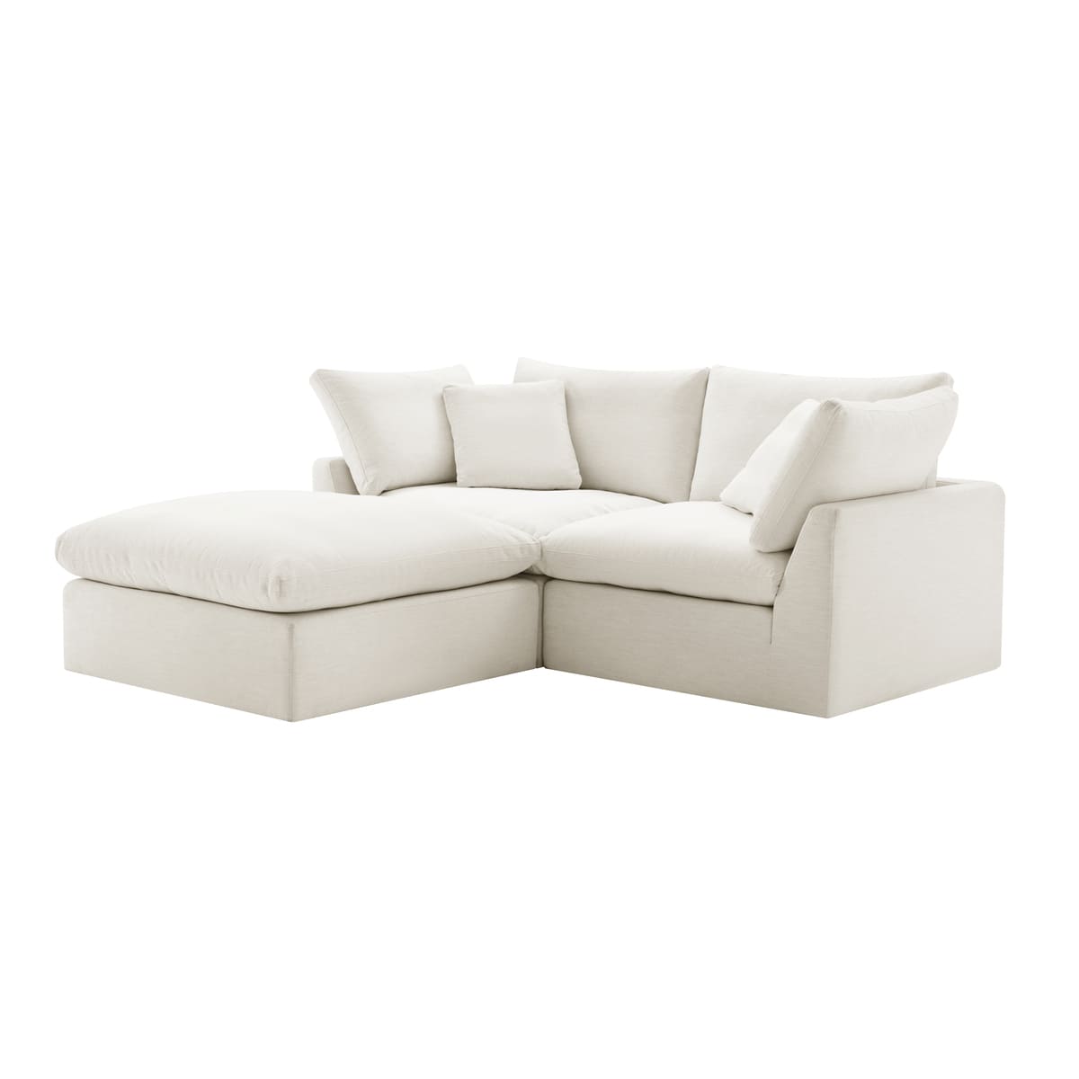 Hilton 2-pc Modular Sofa W/Ottoman