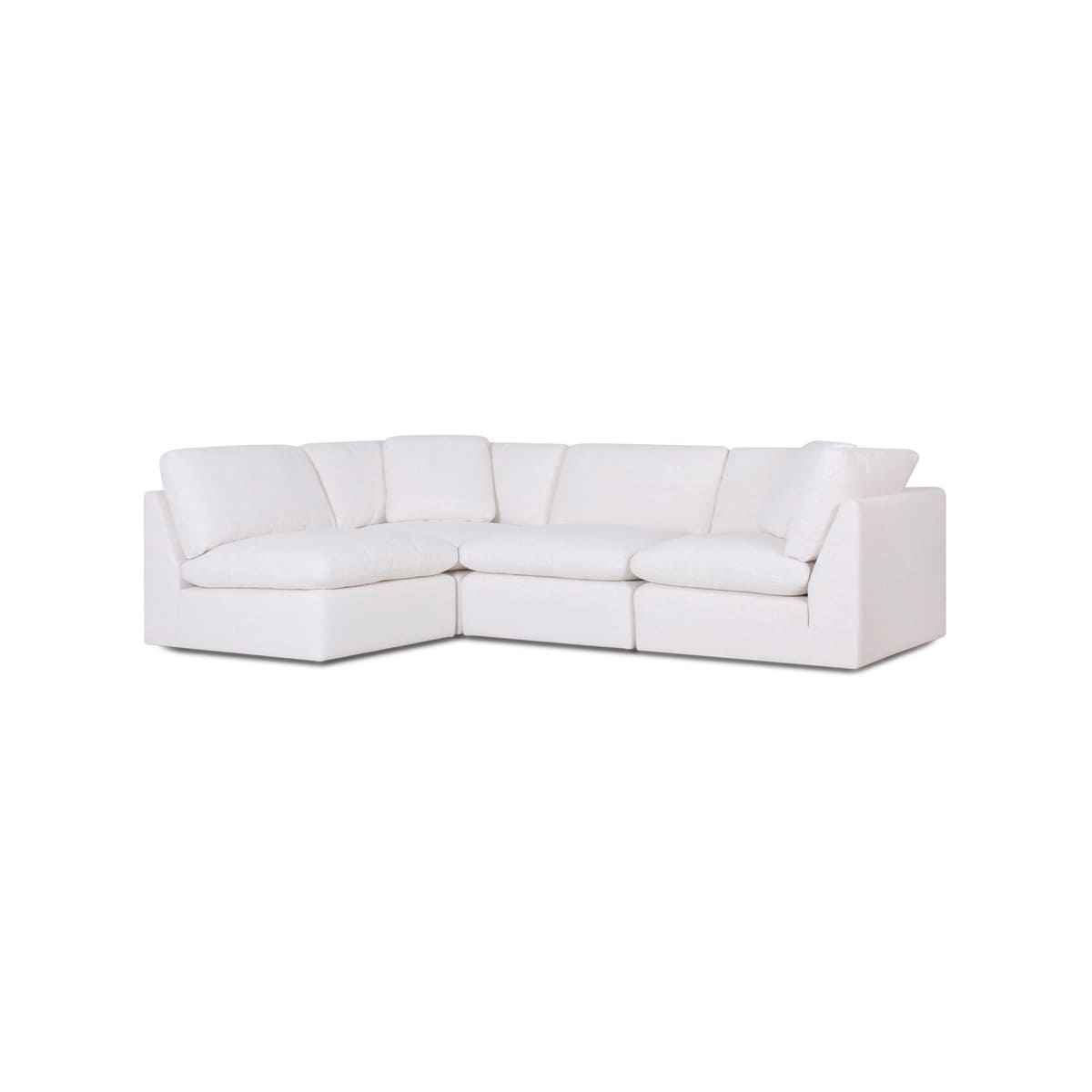 Stylish Hilton 4-piece modular sofa