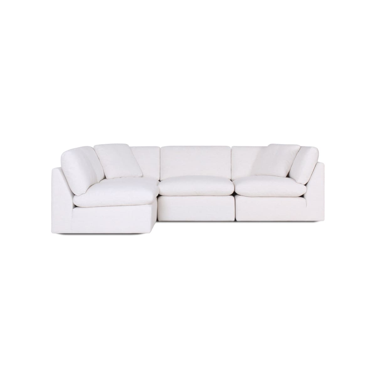 Stylish Hilton 4-piece modular sofa