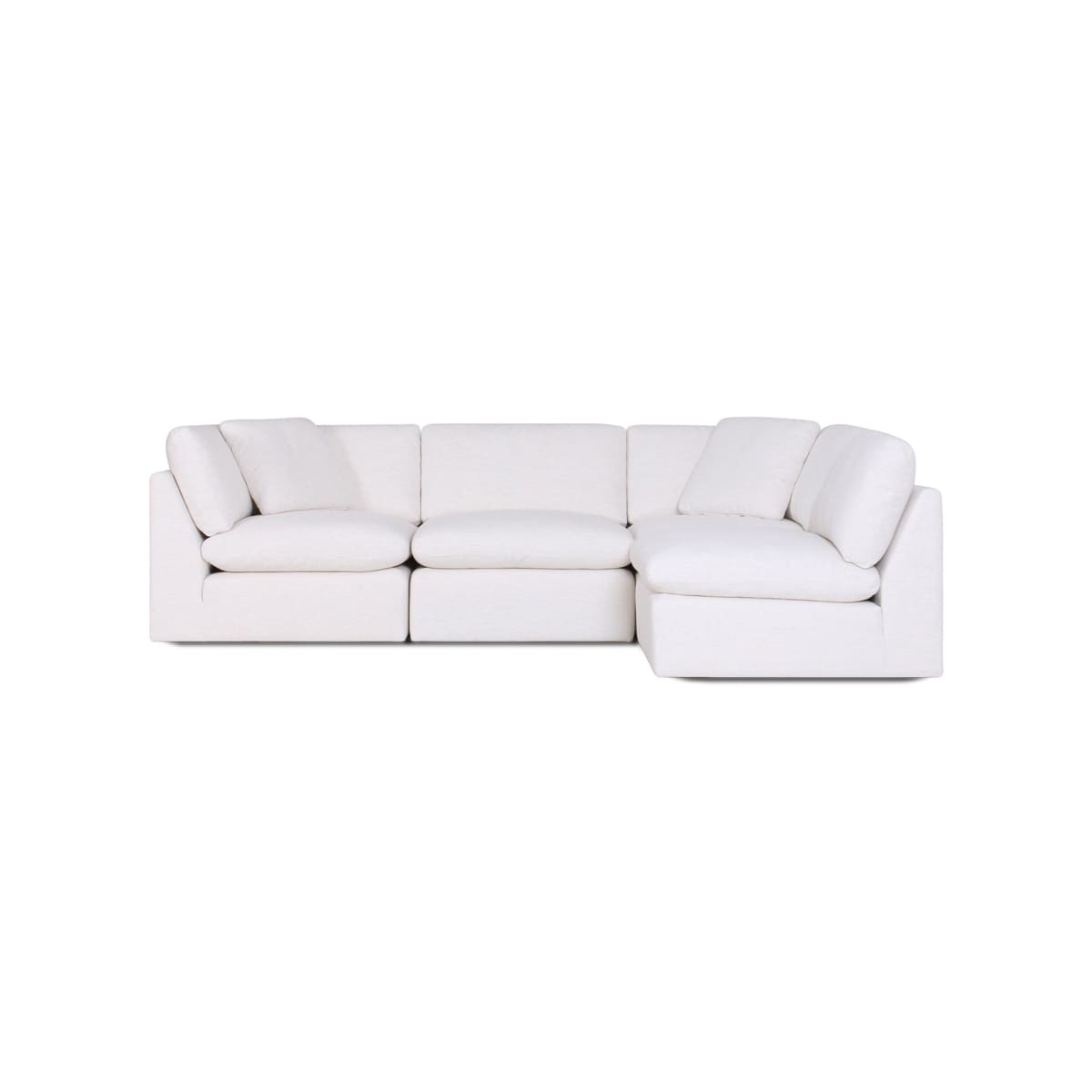 Stylish Hilton 4-piece modular sofa