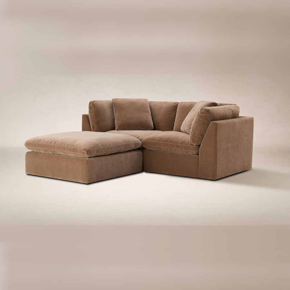 Hilton 2-pc Modular Sofa W/Ottoman