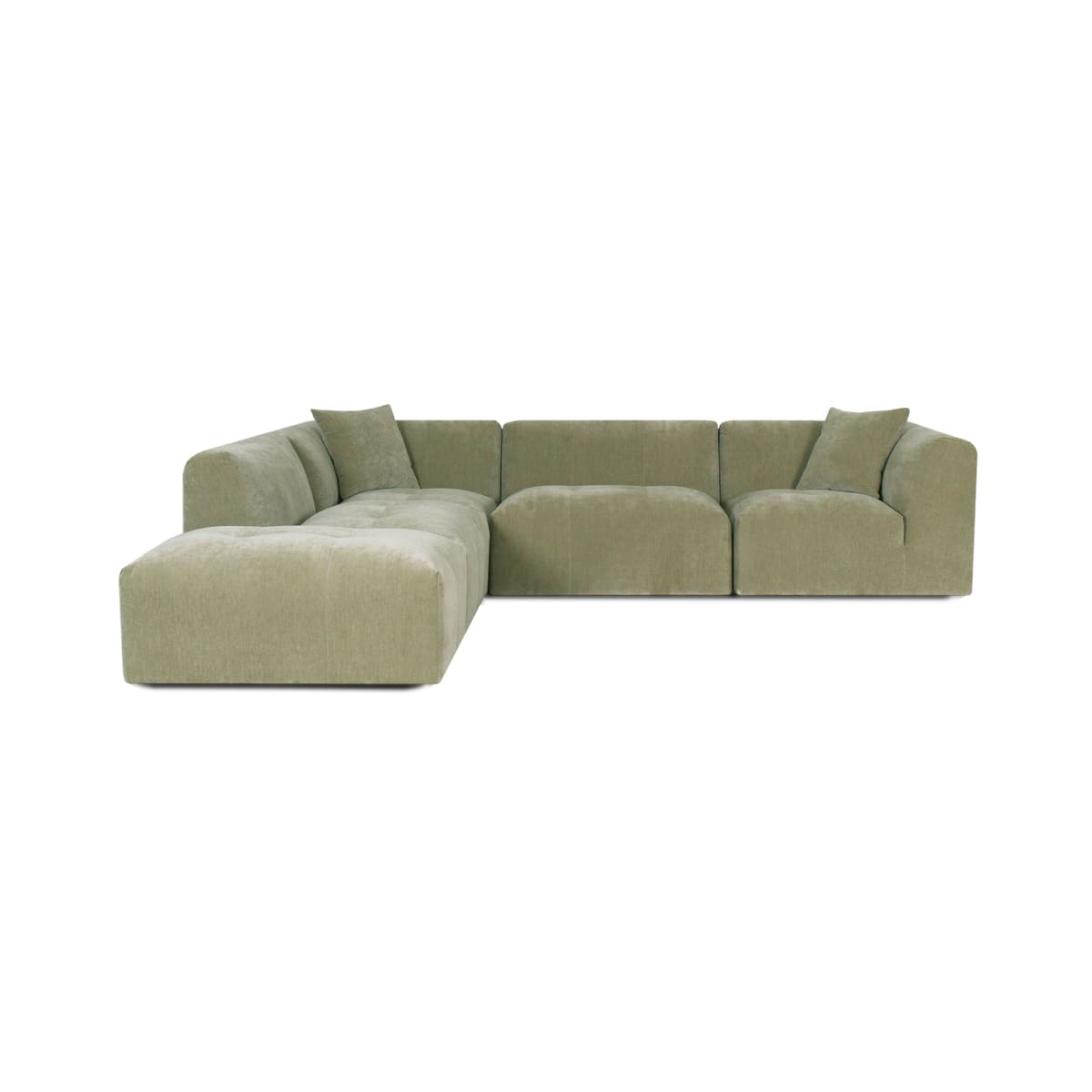 Moda 4-pc Modular Sofa W/Ottoman