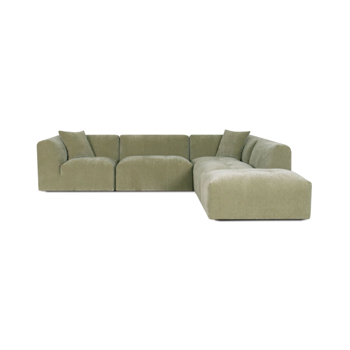 Moda 4-pc Modular Sofa W/Ottoman