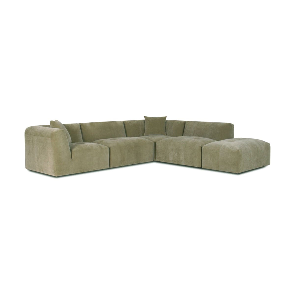 Moda 4-pc Modular Sofa W/Ottoman