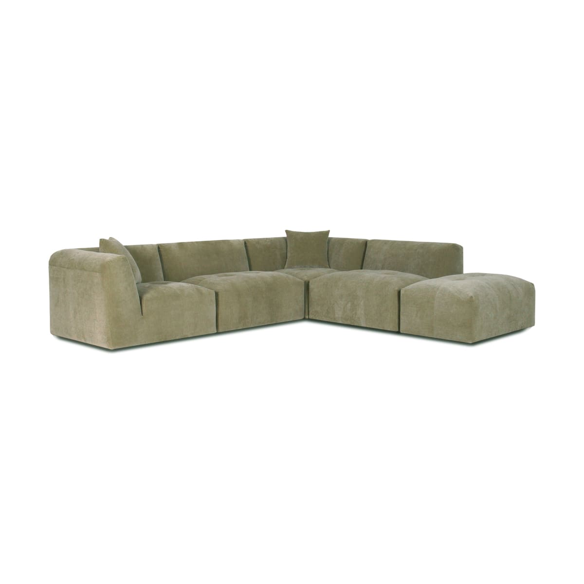 Moda 4-pc Modular Sofa W/Ottoman