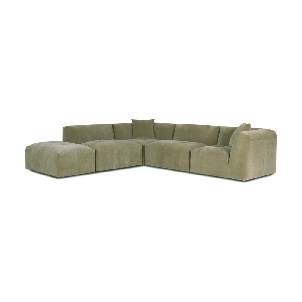 Moda 4-pc Modular Sofa W/Ottoman