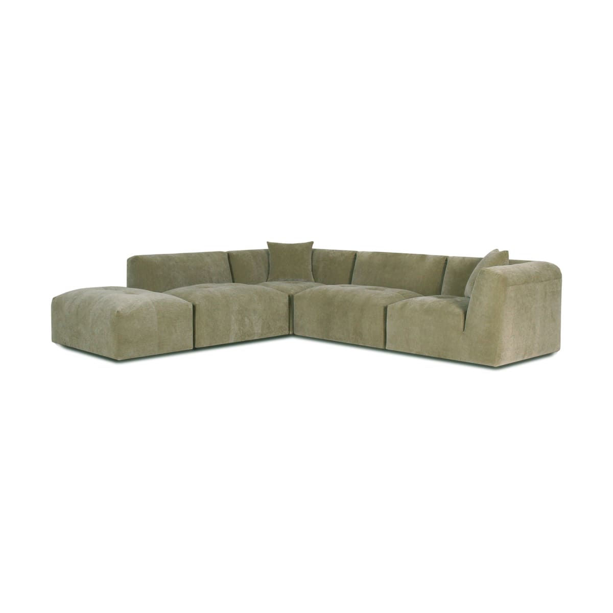 Moda 4-pc Modular Sofa W/Ottoman