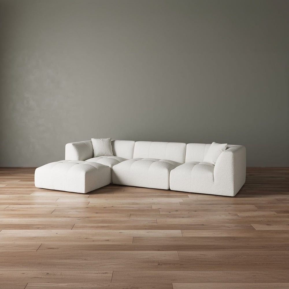 Moda 3-pc Modular Sofa W/Ottoman