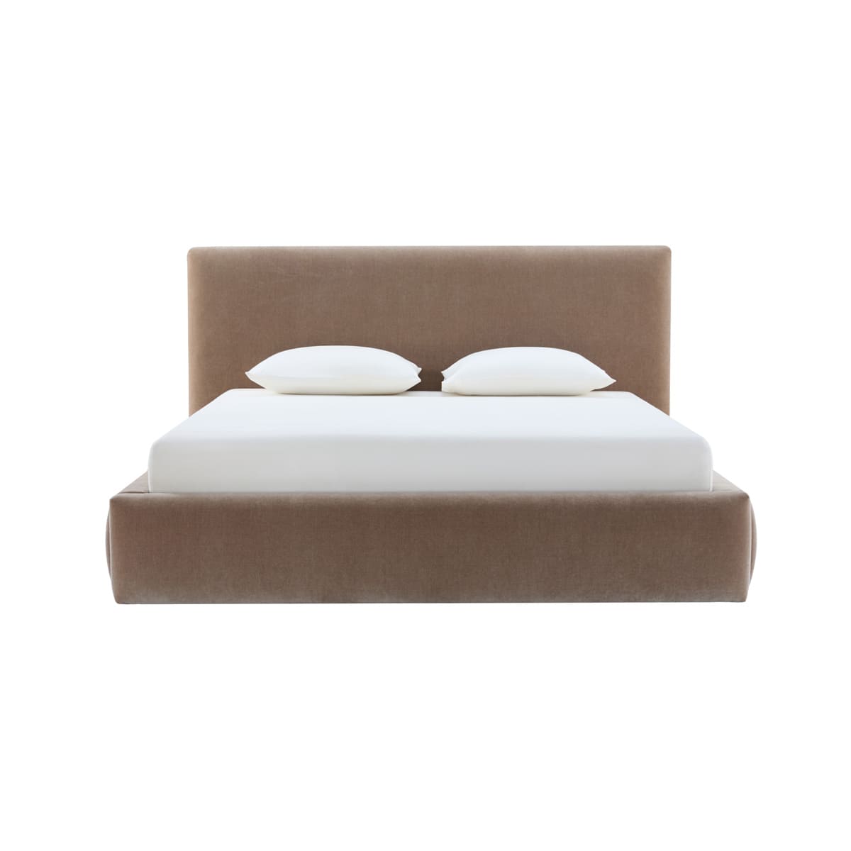 Noelle Storage Bed — Lift-up Storage, Linen Fabric