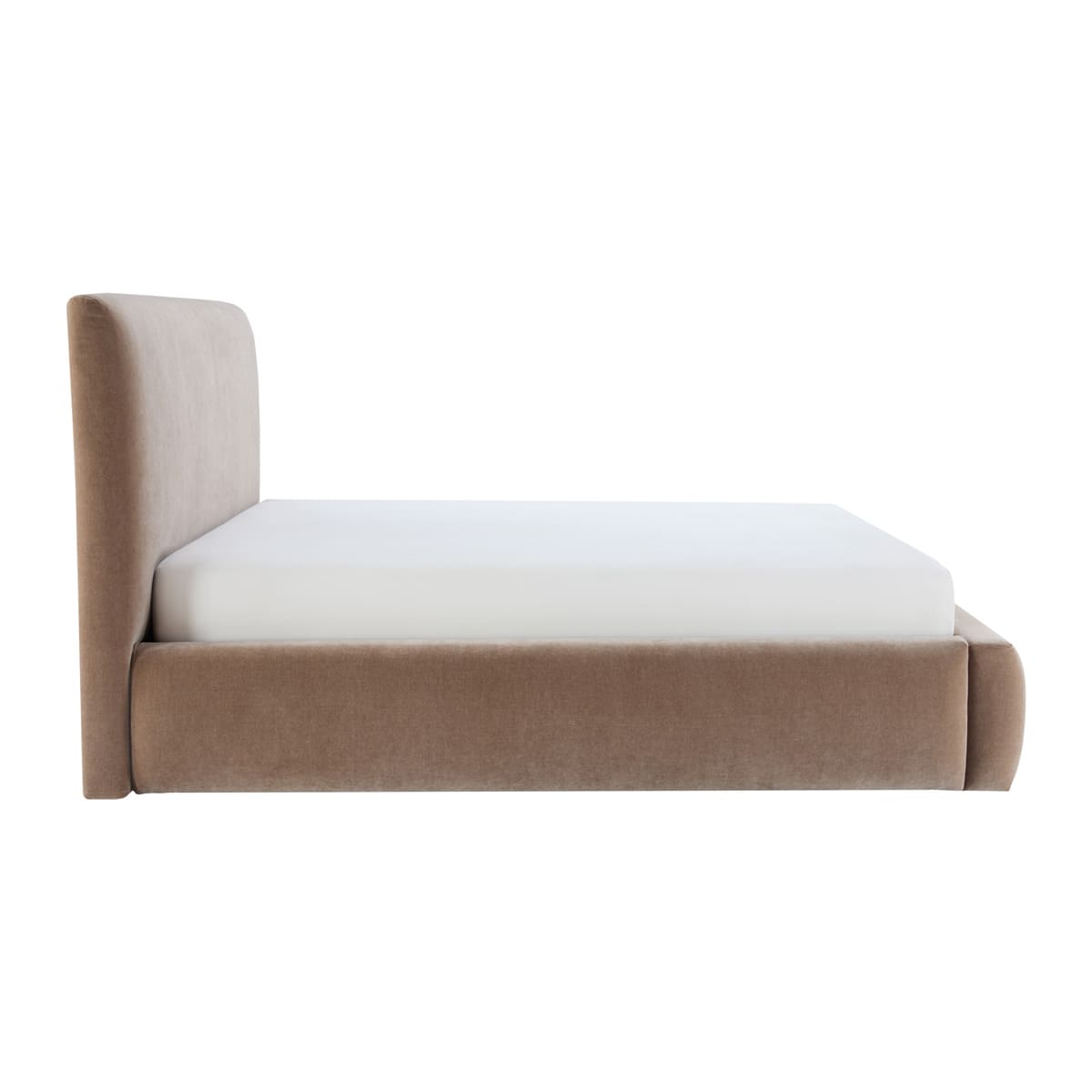 Noelle Storage Bed — Lift-up Storage, Linen Fabric