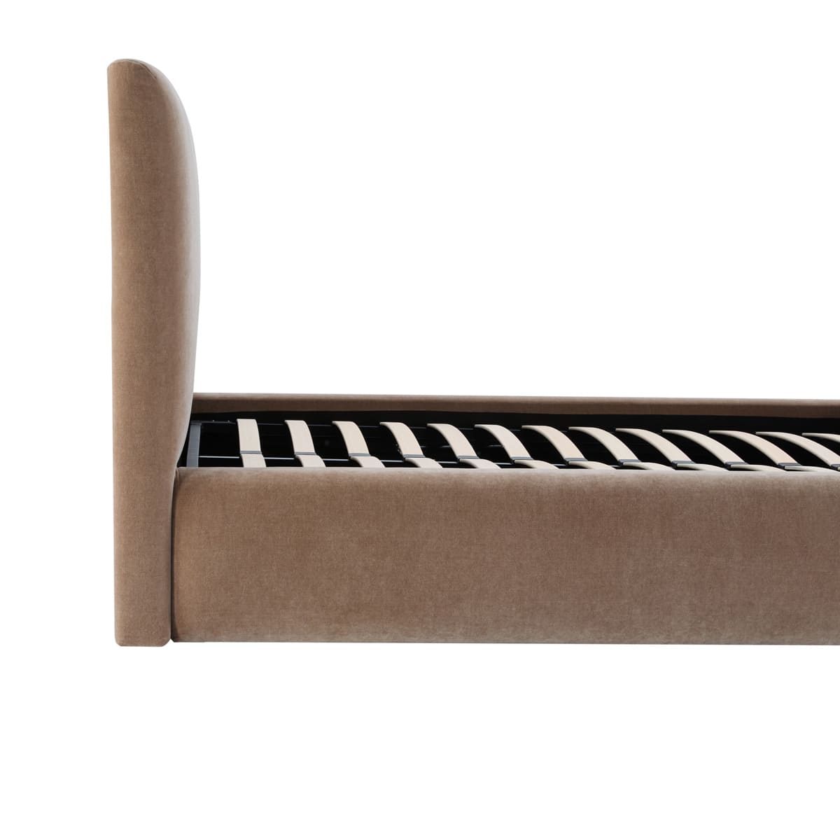 Noelle Storage Bed — Lift-up Storage, Linen Fabric
