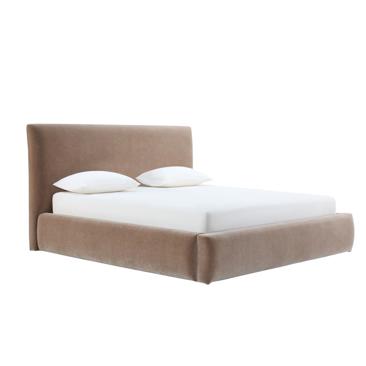 Noelle Storage Bed — Lift-up Storage, Linen Fabric