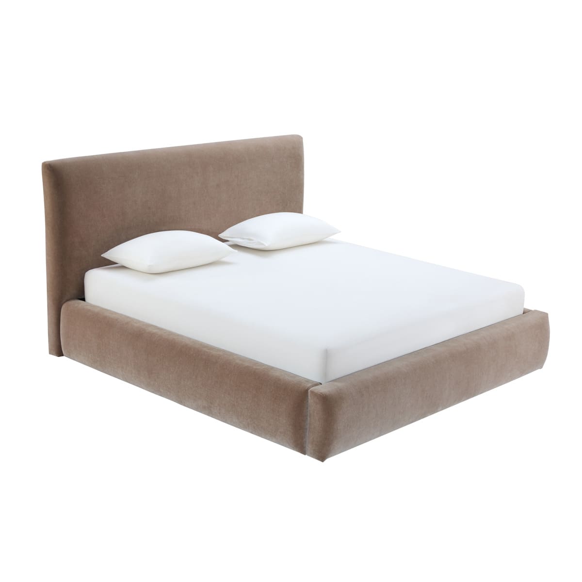 Noelle Storage Bed — Lift-up Storage, Linen Fabric