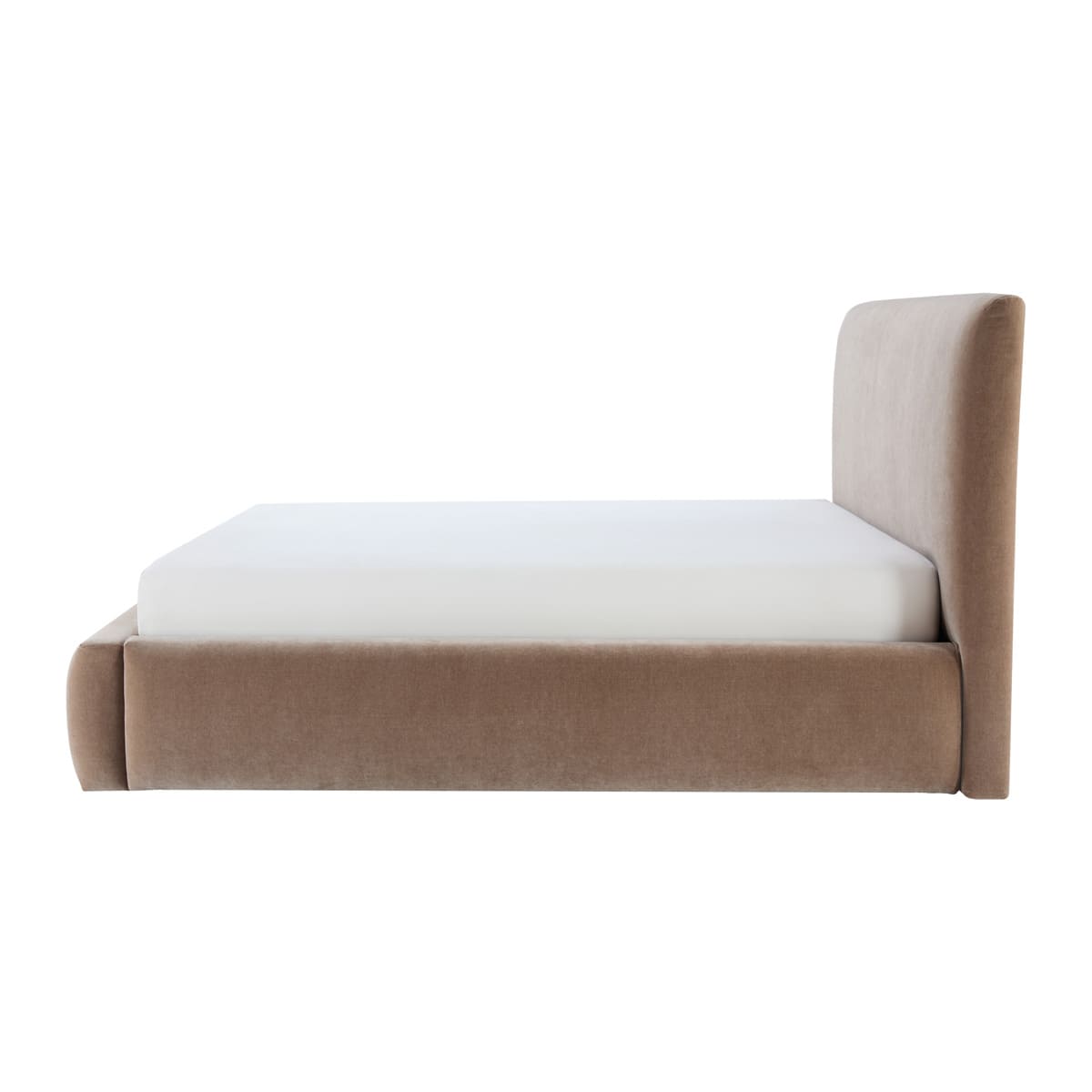 Noelle Storage Bed — Lift-up Storage, Linen Fabric