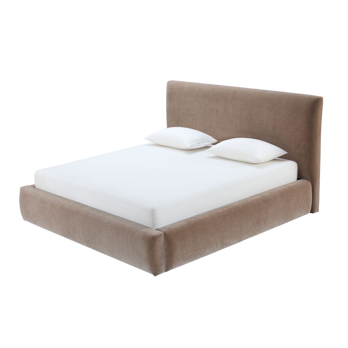 Noelle Storage Bed — Lift-up Storage, Linen Fabric