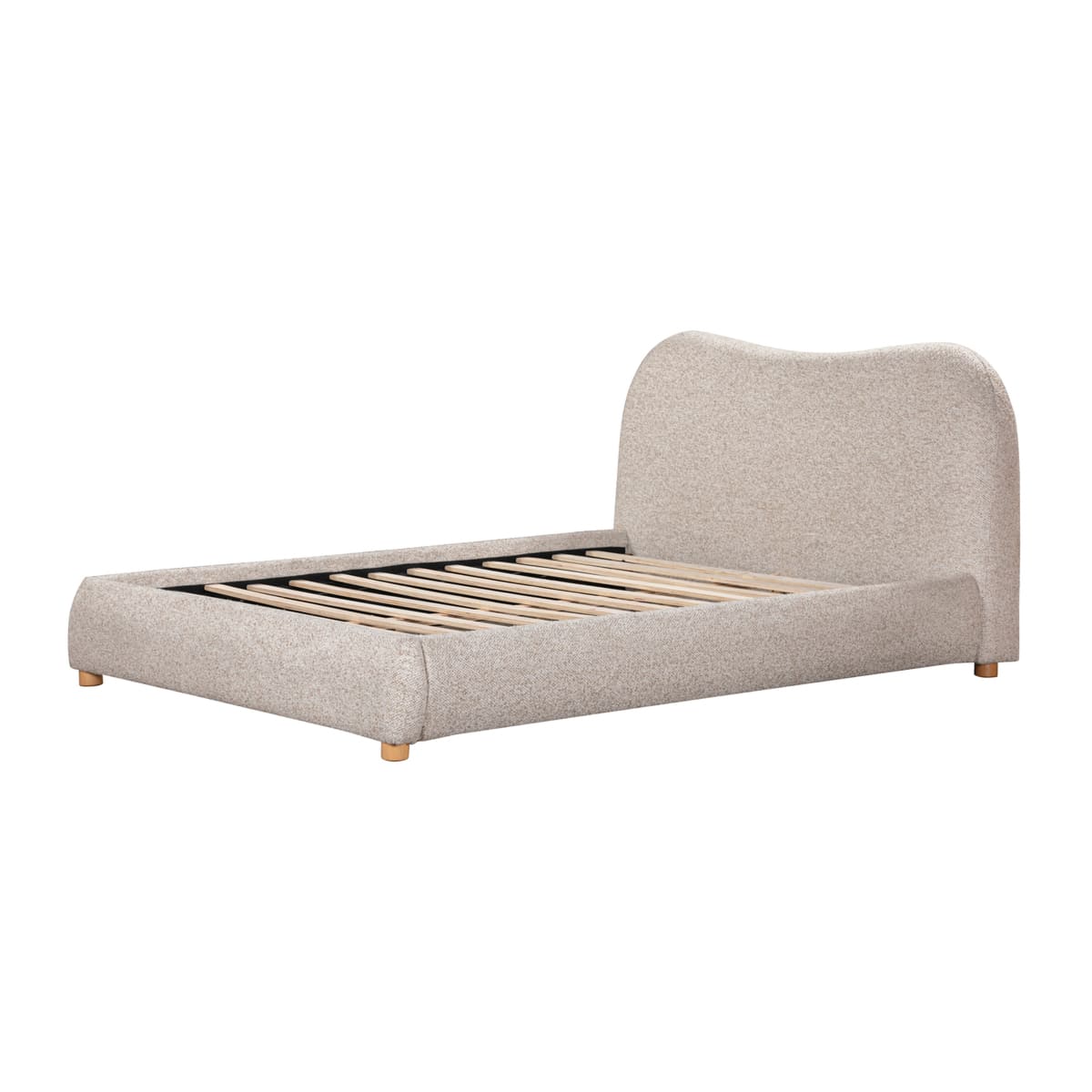 Full bedroom set with Oliver Bed - modern furniture arrangement