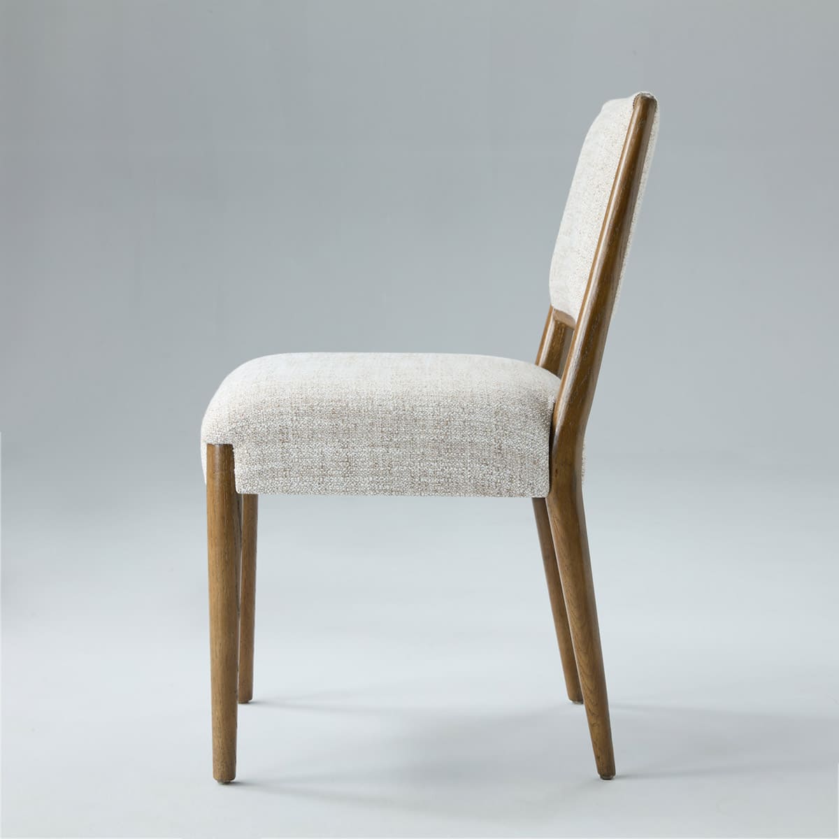Oren Upholstered Dining Chair with Solid Oak Frame
