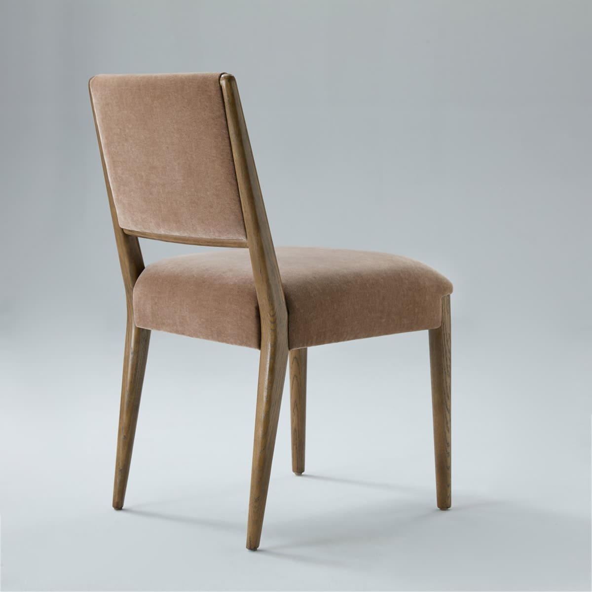 Oren Upholstered Dining Chair with Solid Oak Frame
