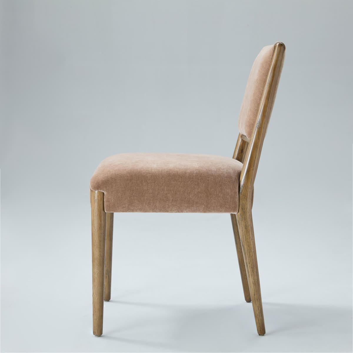 Oren Upholstered Dining Chair with Solid Oak Frame