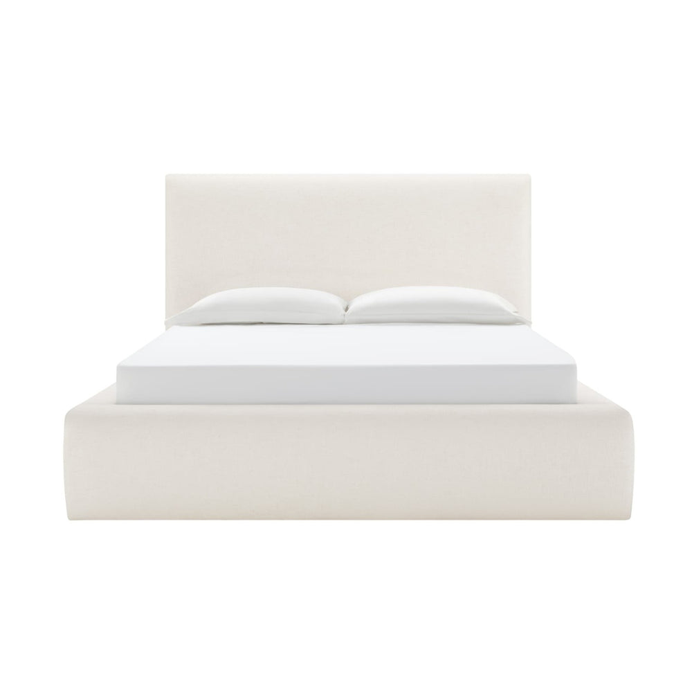 Quinky Bed – Linen Padded Headboard Bed