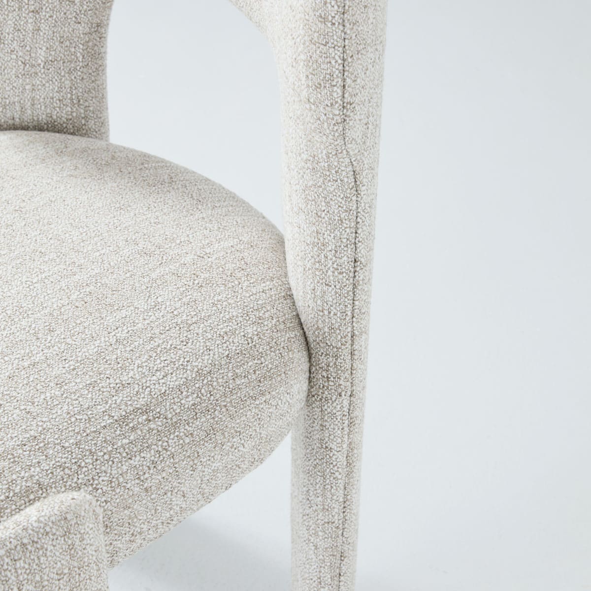 Remi Sculptural Upholstered Dining Chair