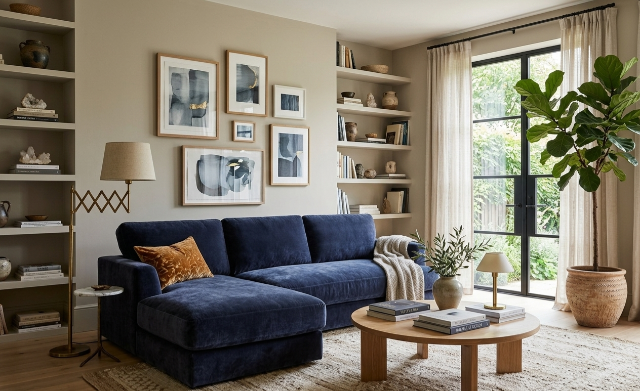 Houston Sectional Sofa 98”