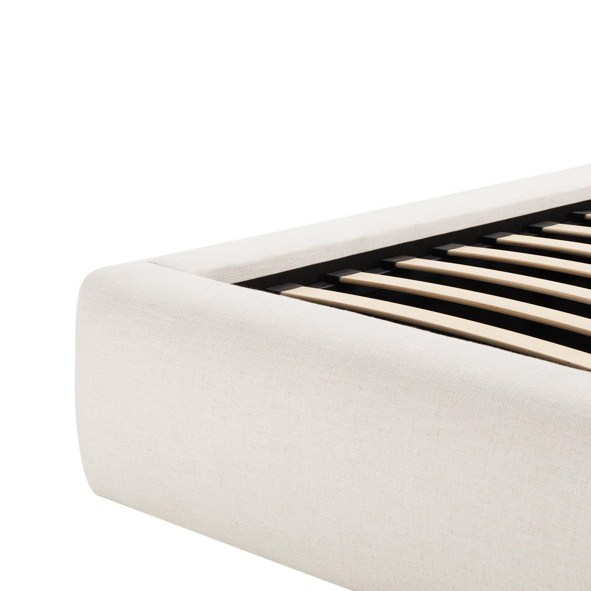 Noelle Storage Bed — Lift-up Storage, Linen Fabric