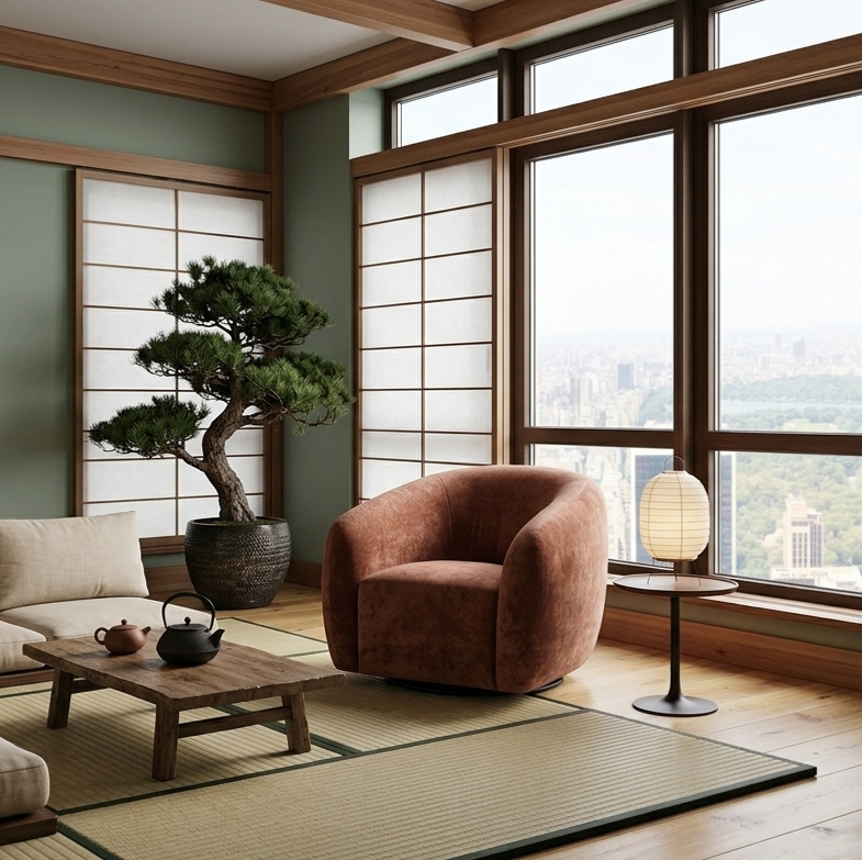 Border Swivel Chair