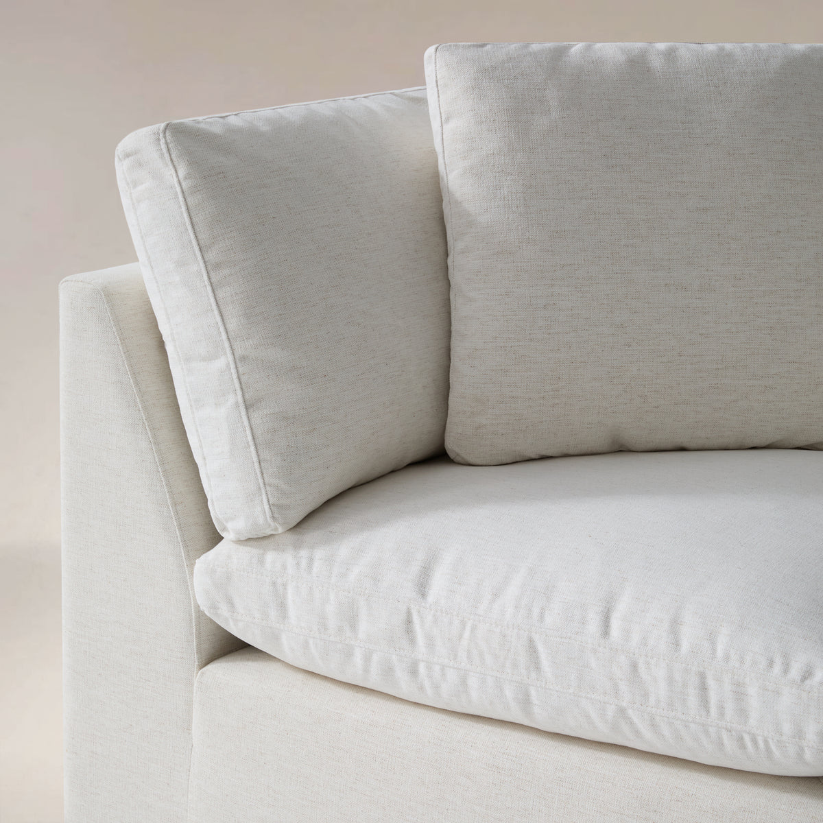 Hilton 3-pc Modular Sofa W/Ottoman