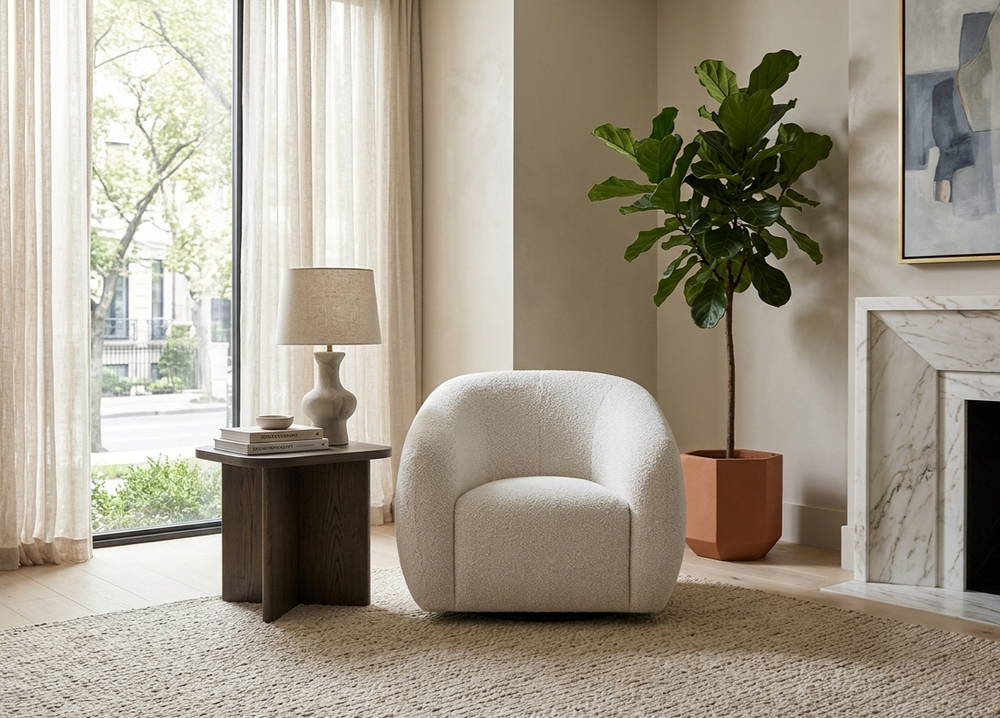 Border Swivel Chair