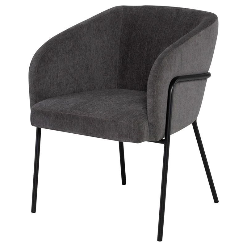 Estella Dining Chair Cement Dark Grey