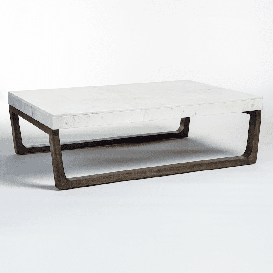 Windsor Coffee Table White Marble